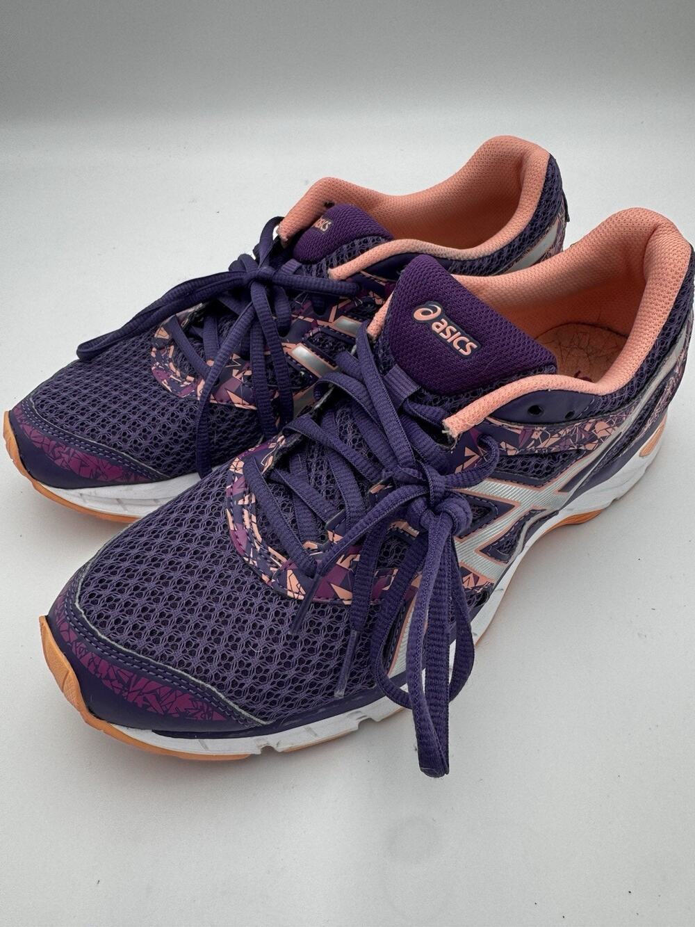 ASICS Women’s T6E8N Running Shoes Purple Coral Size 10 US / 42 EU
